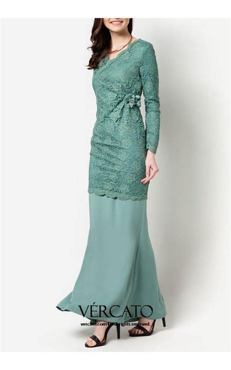 20 koleski terbaru lace emerald green lace design baju