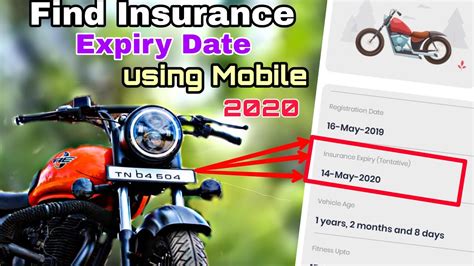 check vehicle insurance details    mobile