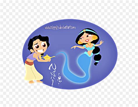Princess Jasmine Genie Aladdin Disney Princess The Walt