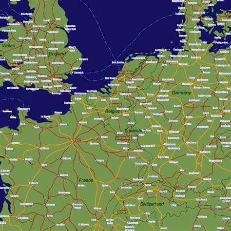 belgium rail travel map european rail guide