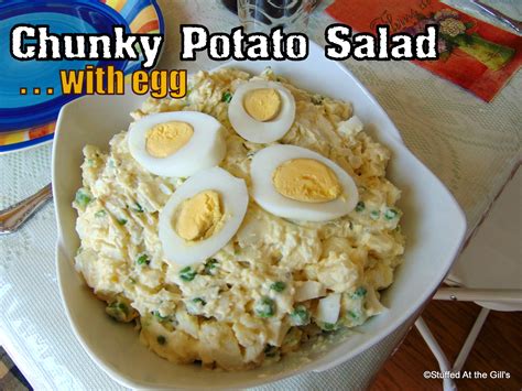 Stuffed At The Gill S Chunky Potato Salad With Egg