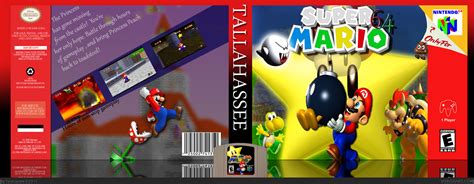 Viewing Full Size Super Mario 64 Box Cover