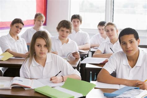 high school students  class stock image image  african race