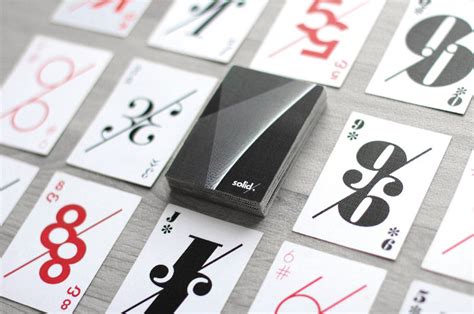 Solid Playing Cards On Packaging Of The World Creative