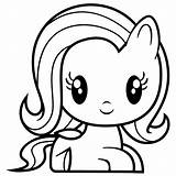 Fluttershy Coloriage Top32 Equestria sketch template