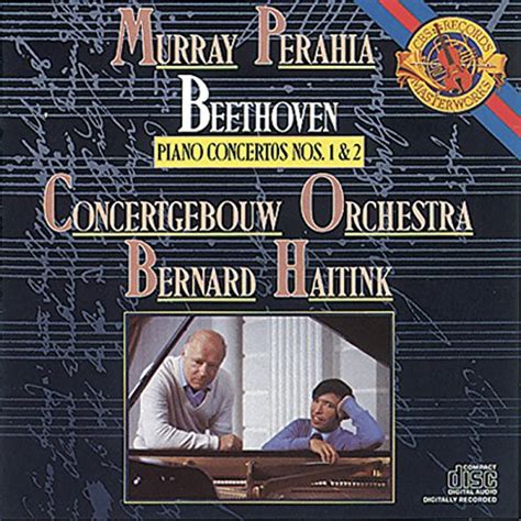 beethoven piano concertos nos 1 and 2 von murray perahia concertgebouw