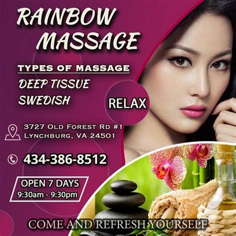 rainbow massage asian spa lynchburg luxury asian massage spa