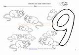 Coloring Number Pages Numbers sketch template