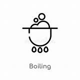 Boiling sketch template