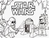 Lego Coloring Pages Dimensions Getcolorings Wars Adult Star sketch template