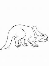 Protoceratops Dinosaur Coloring Color Online Supercoloring Pages Version sketch template