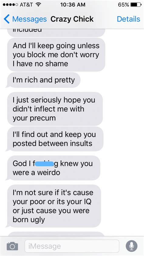 angry ex girlfriend goes on the most insane text rant ever