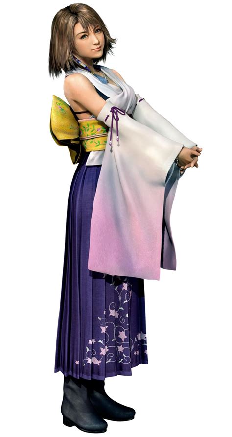 Yuna Cg Model Characters And Art Final Fantasy X