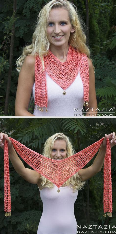 how to crochet the v scarf naztazia ® scarf crochet pattern