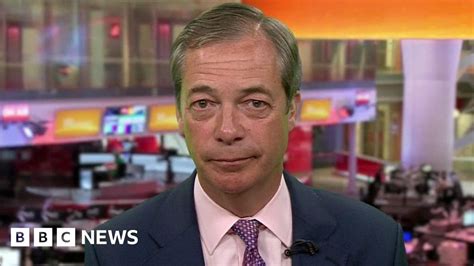 farage brexit party  stand  general election bbc news