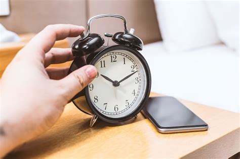 photo turning  alarm clock