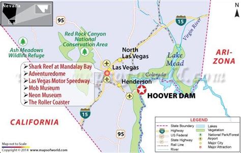 hoover dam location arizona facts las vegas motor speedway neon