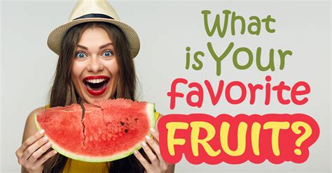 favorite fruit quiz quizonycom