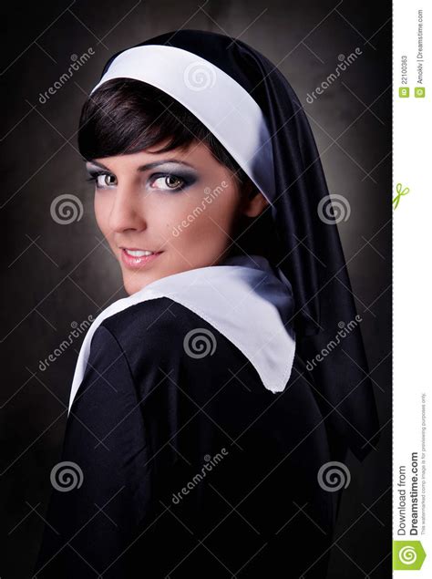 nun stock image image of catholic beautiful devotion 22100363
