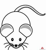 Mouse Clipart Drawing Outline Cartoon Cliparts Mice Clip Clipartbest Clipartmag Library sketch template