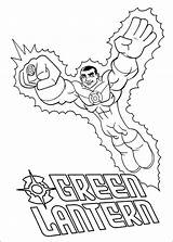 Green Lantern Coloring Pages Lego Getcolorings Colori Printable sketch template