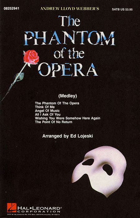 Preview The Phantom Of The Opera Medley By Andrew Lloyd Webber Hl