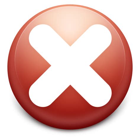 red circle close icon png transparent background