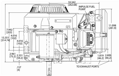 briggs stratton  hp vanguard parts diagram automobile components parts