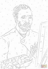 Gogh sketch template