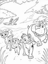 Lion Guard Coloring Pages Printable Sheets Cast Print Cartoon Pdf sketch template