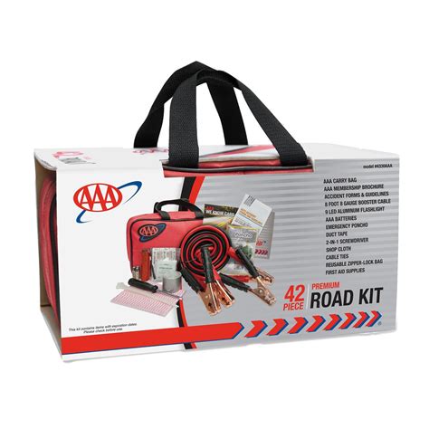 aaa  piece emergency road assistance kit pointer safety kit