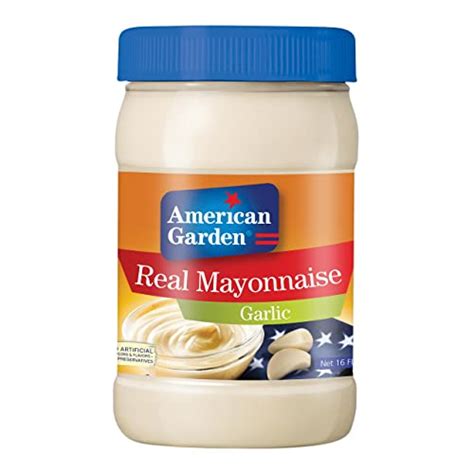 buy american garden  mayonnaise garlic ml ay  amazon