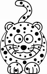 Leopard Snow Cartoon Clipart Drawing Cliparts Line Leopards Coloring Clip Easy Cheetah Drawings Amur Library Collection Favorites Add Getdrawings Clipartmag sketch template