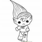 Zelf Coloring Artie Tiki Cheeky Coloringpages101 Zelfs Pages sketch template