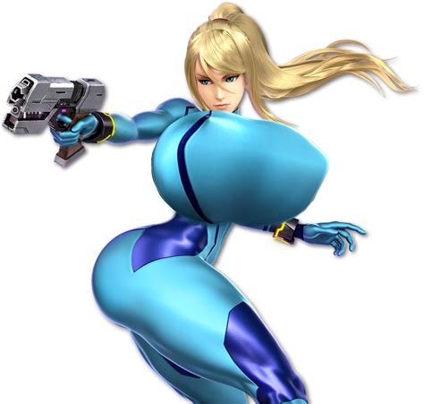 Ultra Thicc Zero Suit Samus Smash Bros Ultimate By