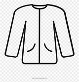 Jacket Pinclipart sketch template