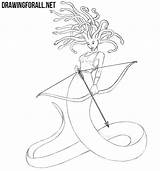 Medusa Drawingforall sketch template