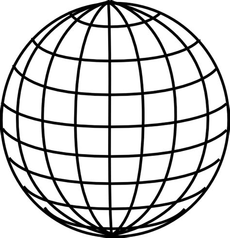 globe outline free download on clipartmag
