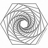 Kaleidoscope Dimensional Hubpages Geometrische Geometrie Dreieck Getdrawings Triangle sketch template