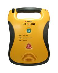 defibtech lifeline view semi auto aed  lcd screen external defibrillator  year battery