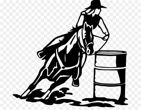barrel racer silhouette   barrel racer silhouette png