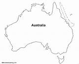 Australia Outline Map Australian Coloring Continent Blank Oceania Activity Enchantedlearning Country Research Zoomschool Geography Maps Label Color Pages Water Reproduced sketch template