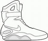 Mag Jordans Yeezy Nikes Albanysinsanity Vapormax Coloringhome Trainers Steph Glum sketch template