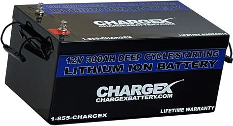 12v 300 Ah Lithium Ion Battery Deep Cycle Lithium Ion Battery Chargex®