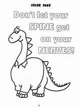 Chiropractic Coloring Pages Kids Quotes Humor Color Choose Board sketch template