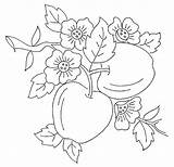 Blossom Apple Drawing Coloring Getdrawings sketch template