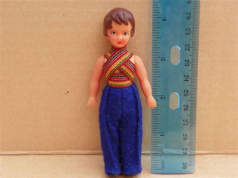 reserved for pinkycora vintage ari rubber dollhouse doll etsy