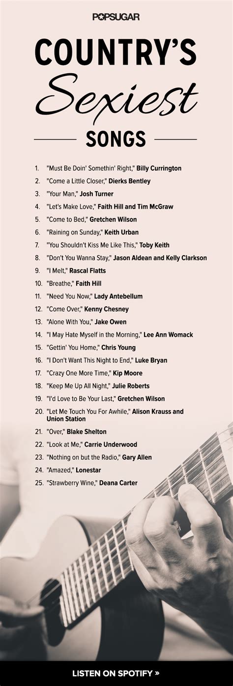 country love songs playlists popsugar love and sex