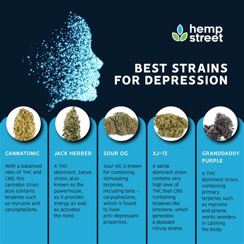 cannabis strains  depression hempstreet
