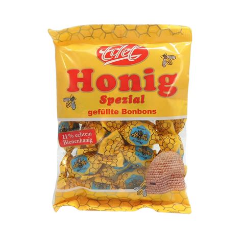 Honig Bonbon Spezial Gefüllt 100 G Beutel Edel Bonbon Amazon De